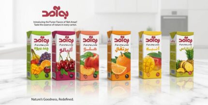 آبمیوه 200 سی سی به آمد